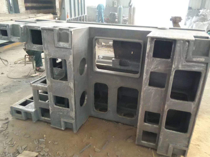 数控机床床身铸件 机床立柱HT250硬度大 使用久 铭东