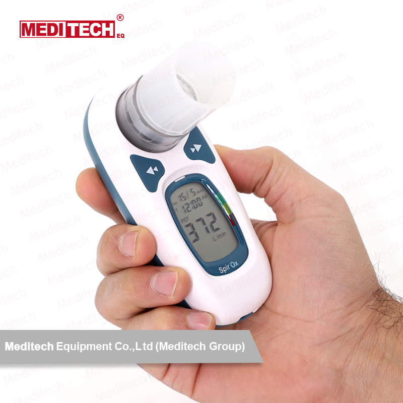 医用家用呼气峰值便携手持式肺功能检查检测仪