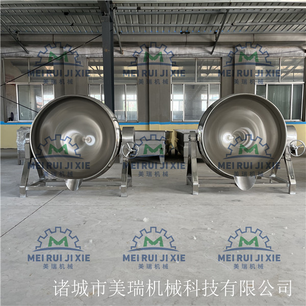天然气加热夹层锅 液化气加热夹层锅 食堂用熬煮锅