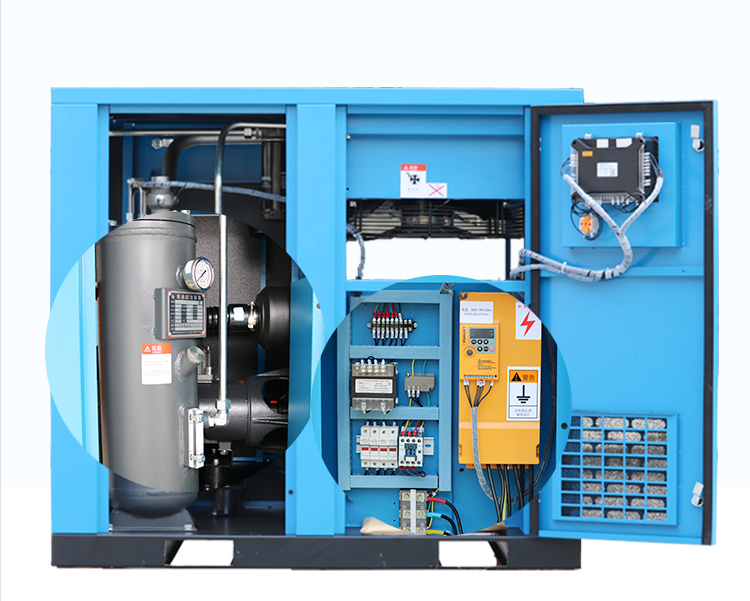 苏州空压机厂家直销45kw静音空压机 低噪音 防爆螺杆空压机 压缩机