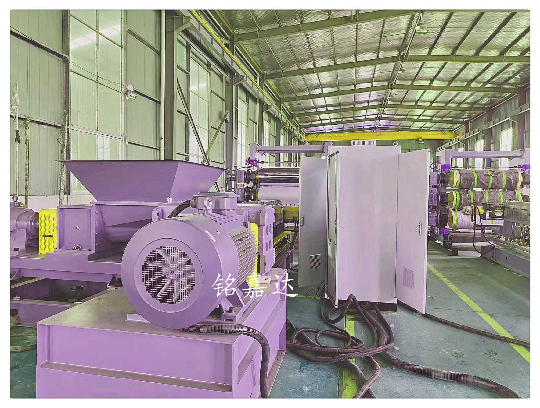 冷喂料橡胶挤出机（实）