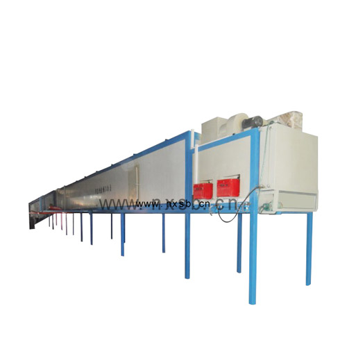 南星Ω型自动静电烘道流水线