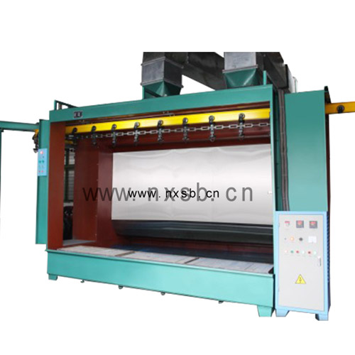 南星阀门悬挂喷漆喷塑烘道流水线