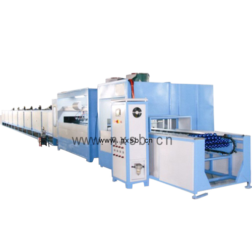 平面往复式自动喷漆烘道流水线