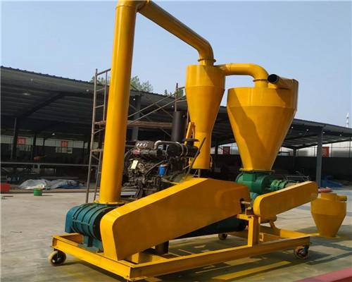 移动式柴油动力气力吸粮机 长软管玉米颗粒抽粮机