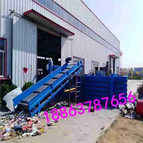 160吨卧式液压打包机 废纸液压打包机多少钱一台