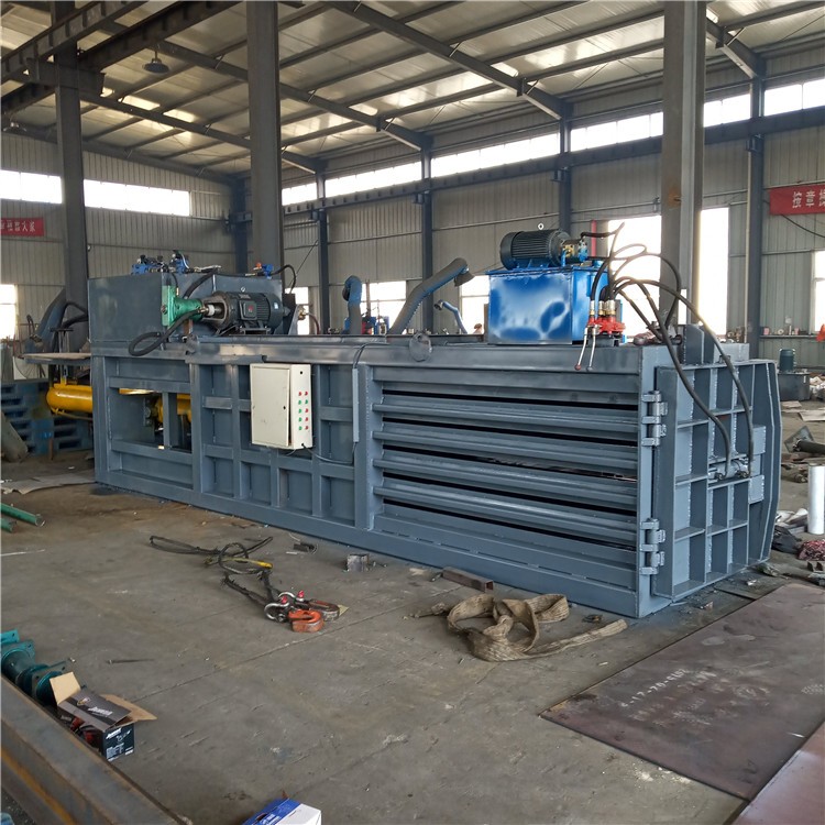 上海大型卧式160吨废纸垃圾液压打包机多少钱