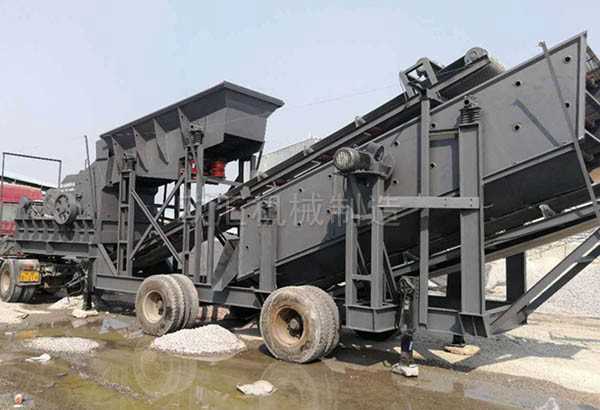 移动型河卵石制砂机