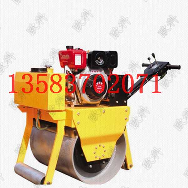 柴油小座驾压路机沟槽碾   驾驶型压实机沟槽碾