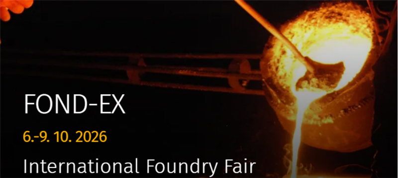 捷克国际铸造展 FOND-EX 2026