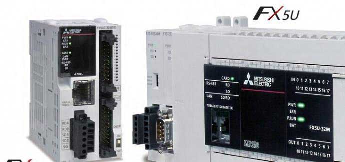 天津三菱PLC模块可编程控制器FX5U-64MT