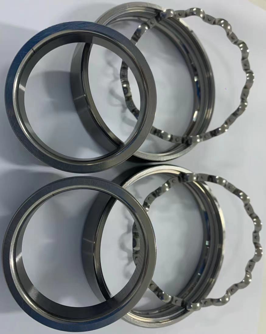 【飞轮储能无油润滑保护轴承，真空镀二硫化钼，真空无油自润滑】