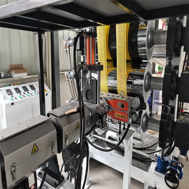 PE警示板带生产线 SJ90一出六警示带设备