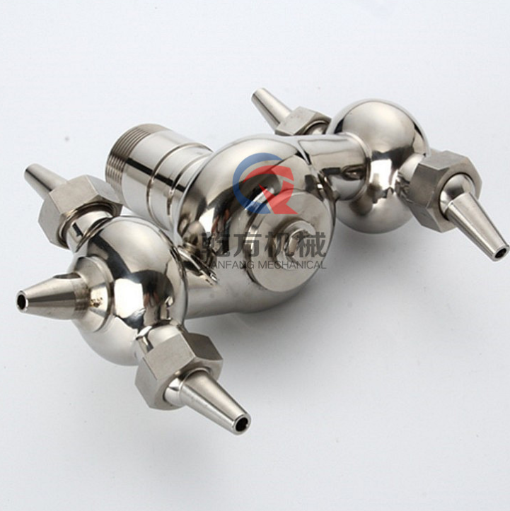 DN40循环洗灌器，304/316L不锈钢 卫生级清洗器/多循环洗罐器