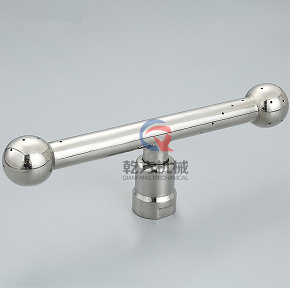 T型旋转洗罐器 304，316L不锈钢 T型旋转快装丝扣连接清洗器