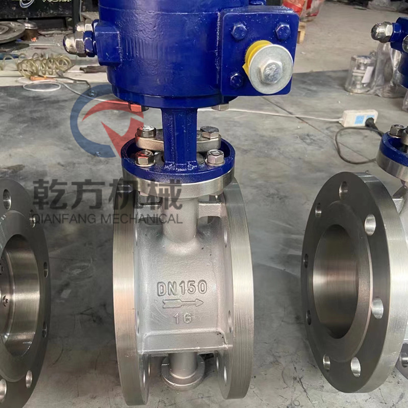 2205双相钢蝶阀，双相不锈钢2205/2507材质法兰蝶阀 温州乾方机械