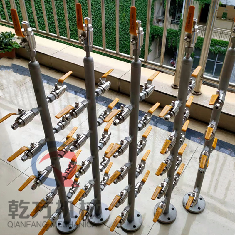 气源分配器 304/316L不锈钢气源分配器， 蒸汽分配器，气源球阀 气源树