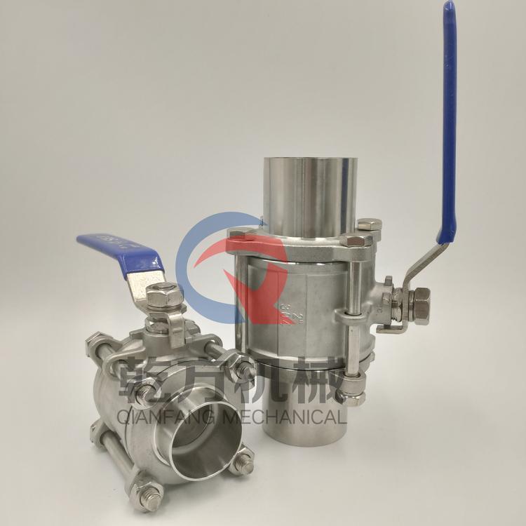 BA级球阀 304/316L不锈钢卫生级BA球阀 ，镜面三通 弯头 大小头 厂家