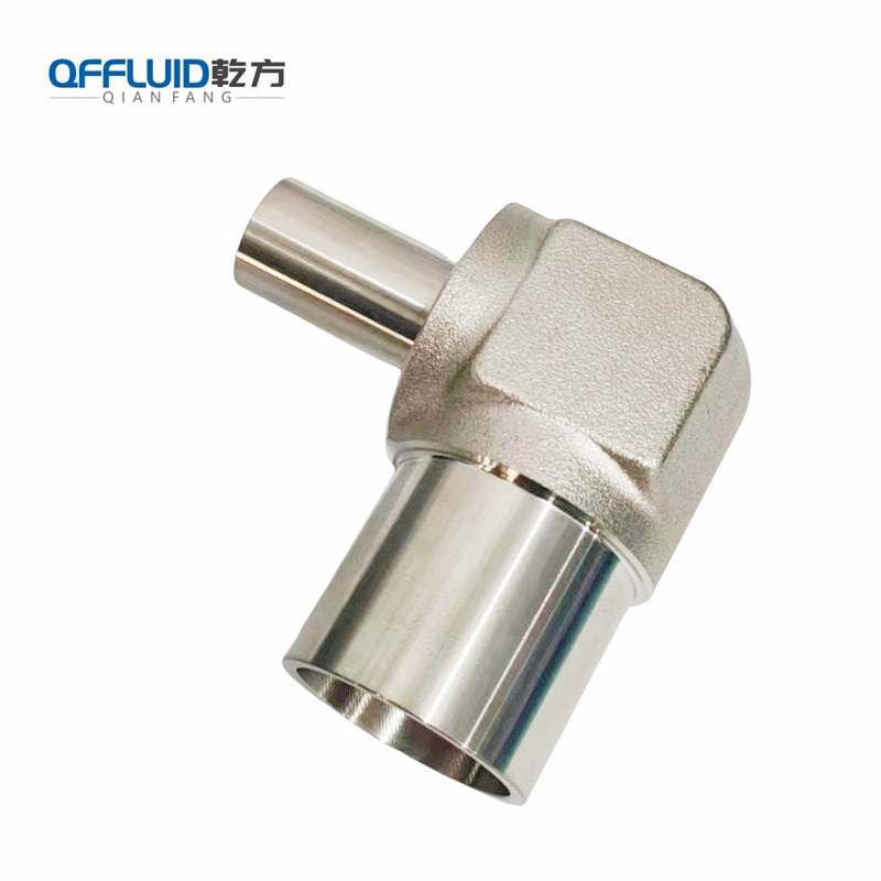 不锈钢变径弯头，316L不锈钢锻制变径弯头 BA卫生级90?弯头