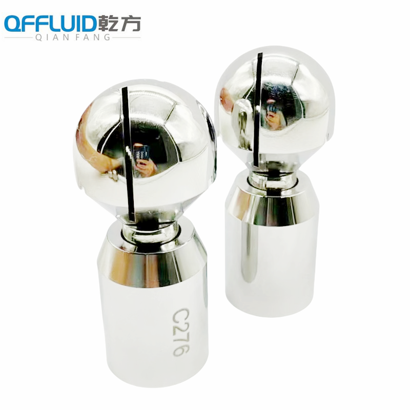 订做哈氏合金C276/C22旋转清洗球 阿法拉伐旋转清洗球