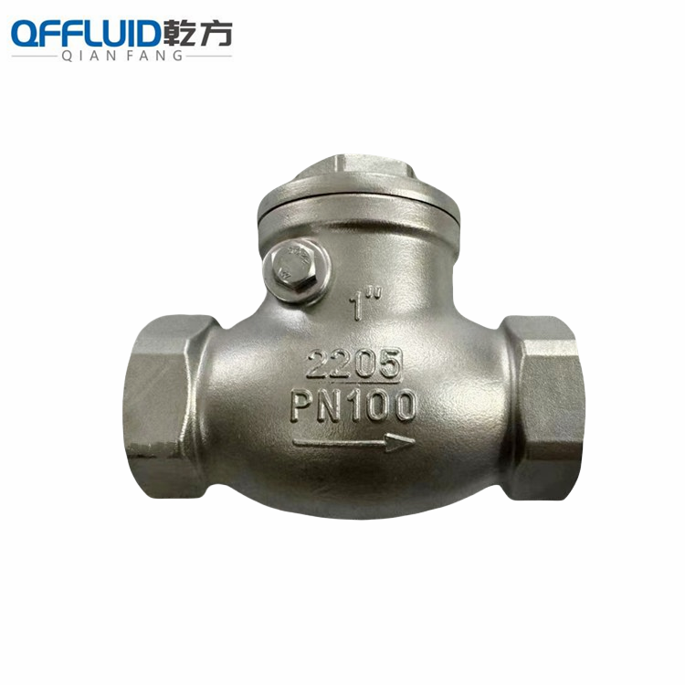 双相钢2205止回阀，2205丝扣止回阀/不锈钢内丝止回阀