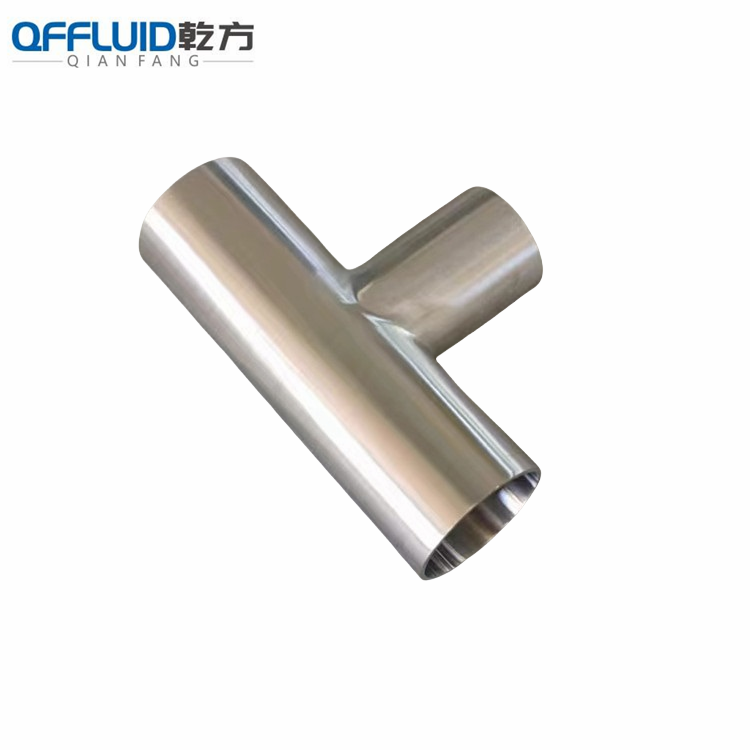 不锈钢镜面三通，304/316不锈钢卫生级三通 自动焊BA三通/EP三通