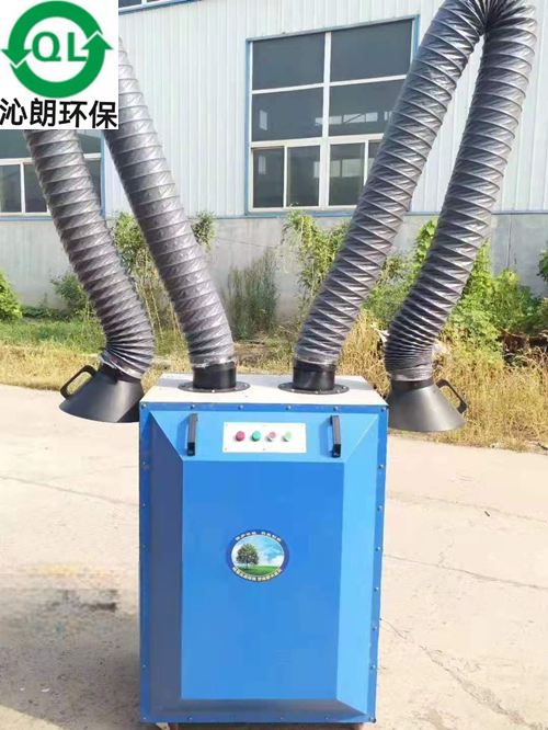沁朗环保大量生产焊烟净化器，双臂焊烟净化器型号齐全