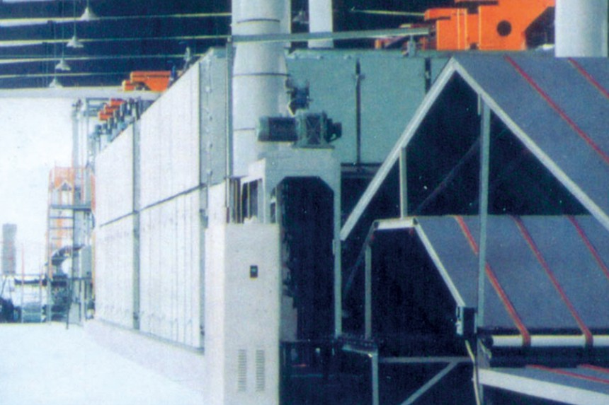 中工FHG系列新型 下吸式单板干燥机