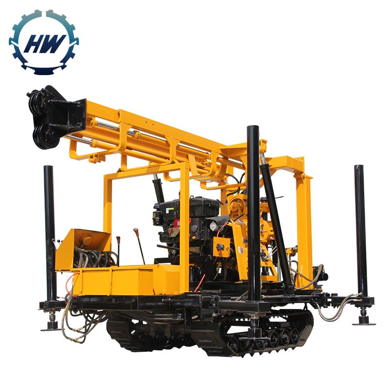 260米橡胶履带气动打井机