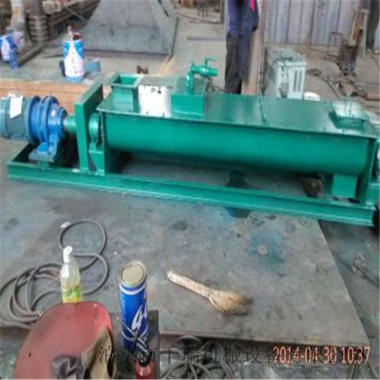 河北双轴粉尘加湿搅拌机定制 活叶片易拆卸 使用简单