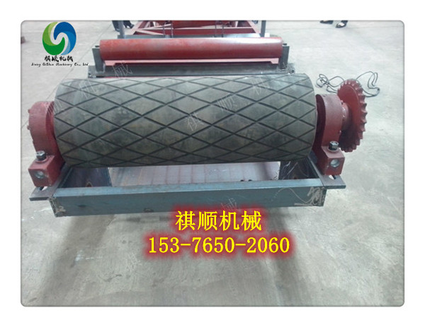 GLD800/7.5/S给煤机传动滚筒驱动滚筒总成包胶防打滑