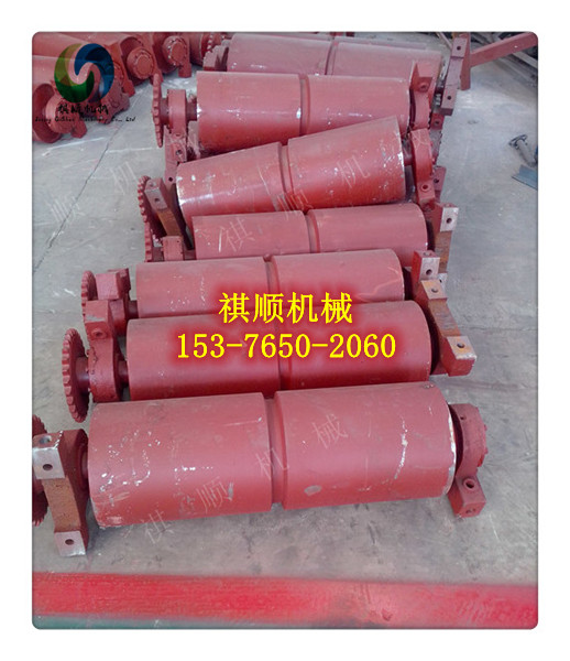 给煤机用重型托辊159*1350弹簧支架缓冲用