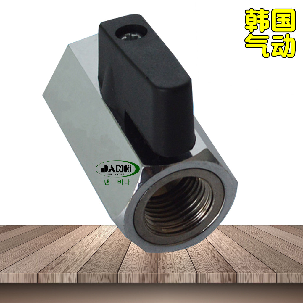 意大利Clipper内外丝扣迷你球阀60656066短柄铜镀镍微型小球阀