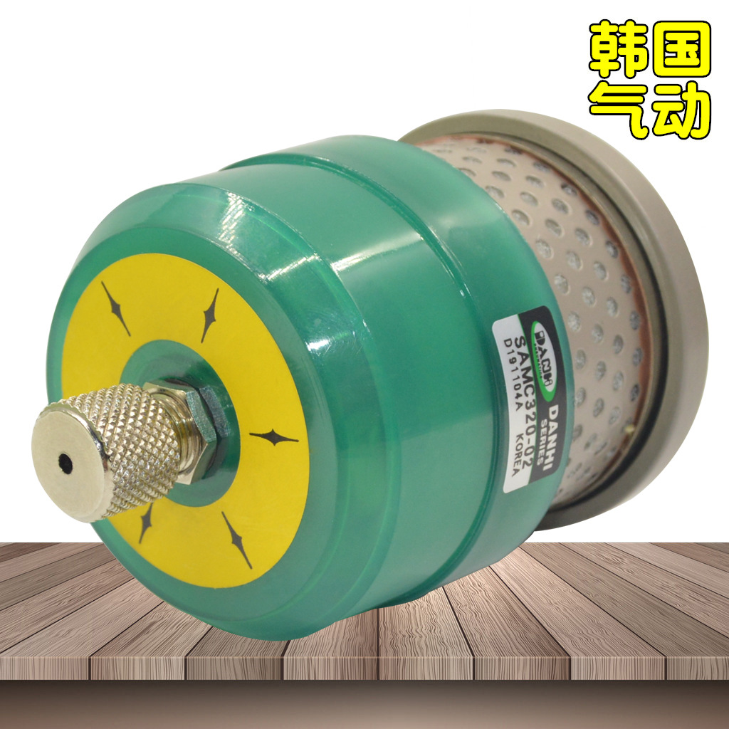 韩国DANHI丹海SAMC320-02排气洁净器SMC型消声消音油雾吸收过滤器