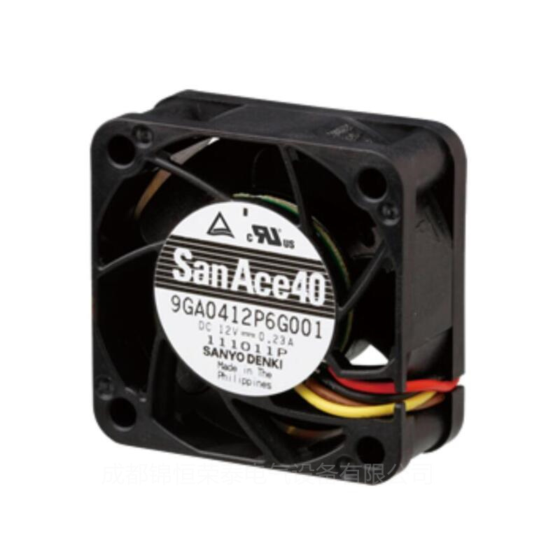 山洋Sanyo直流冷却风扇9GA0412P3J01散热低功耗长寿命风机