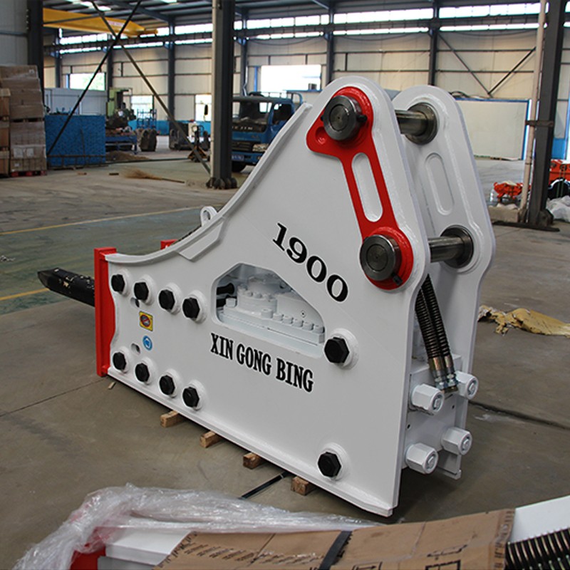 开山开矿用液压破碎锤 三角破碎锤 轻轻松松方便省事