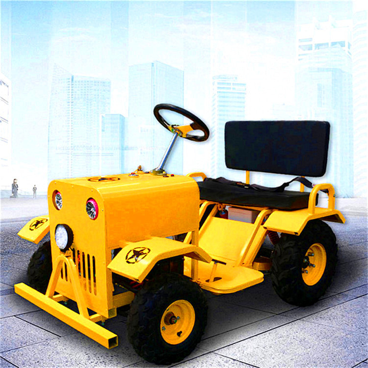 仿真电动拖拉机 网红农场拖拉机 户外游乐场设施