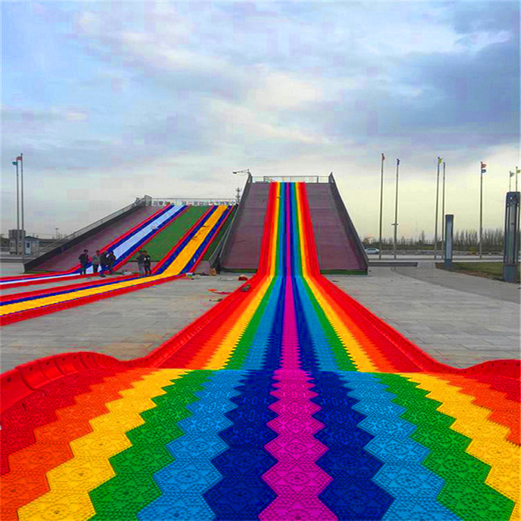 四季彩虹滑道 旅游景区游乐设备 网红彩虹滑道