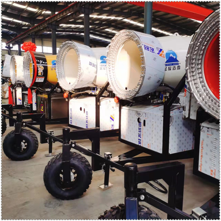 金耀远距离造雪机 户外造景飘雪机 大型冰雪游乐设备