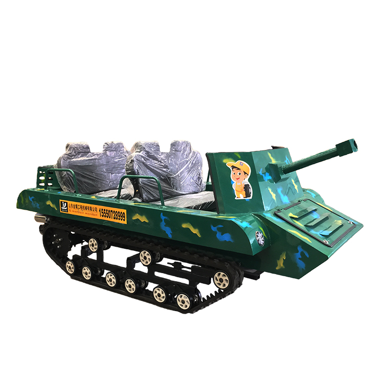 全地形越野游乐坦克车 雪地儿童坦克车 冬季滑雪场用