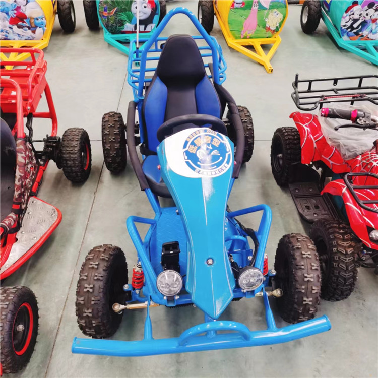 室内外游乐设备 汽油竞速卡丁车 四季游玩项目 放松休闲 游玩体验感强