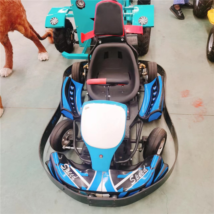 新款双人竞速卡丁车 室内外游乐设备 游玩体验感强 安全系数高