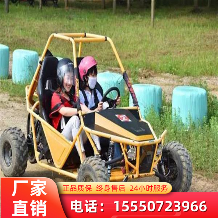 室内外游乐设备 汽油竞速卡丁车 四季游玩项目 放松休闲 游玩体验感强