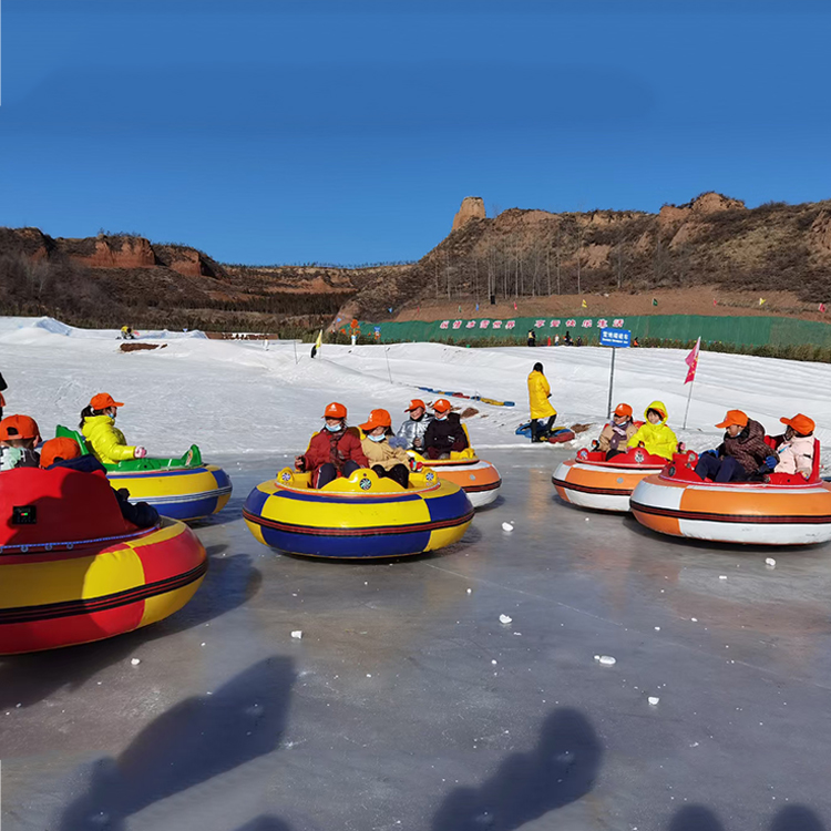 冰上碰碰车新型双人游乐碰碰车儿童电动游乐设备亲子游乐项目多人碰碰车