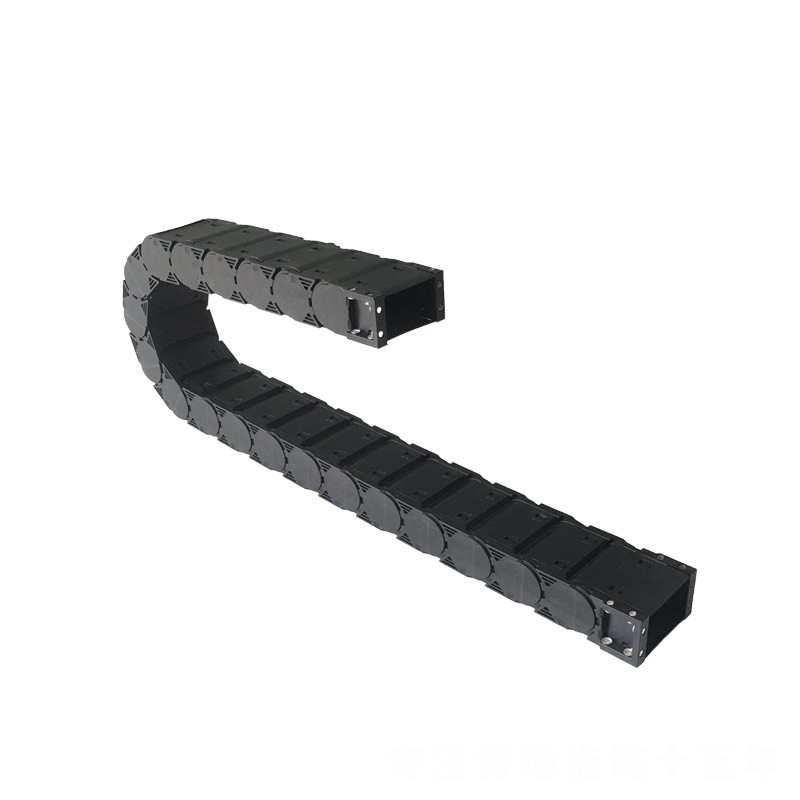 海兴盛达机床塑料全黑封闭拖链厂家
