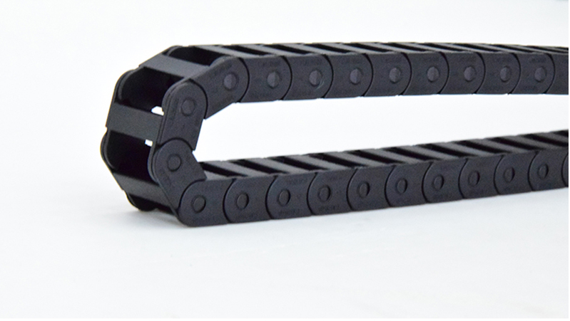 皮革切割机械半封闭微型拖链塑料拖链厂家