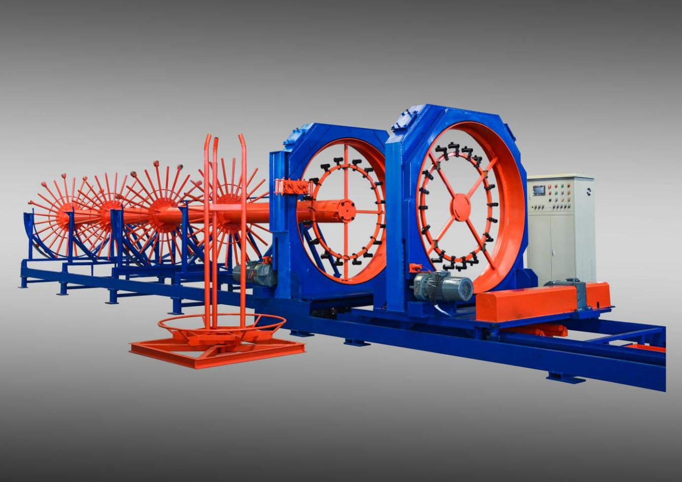 数控钢筋笼滚焊机2米5运行稳定可连接MES系统