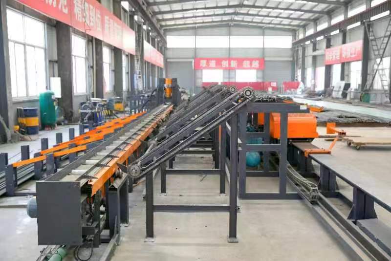 数控钢筋剪切生产线采用液压剪切体积小剪切力大效率高