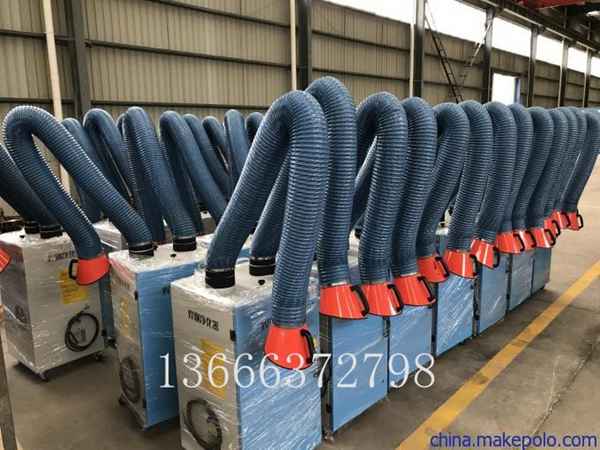 伟泰焊烟净化器 焊接烟尘净化器 车间除尘器 焊烟除尘移动式