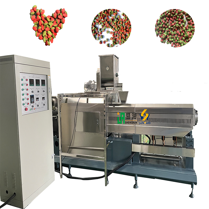 济南双色挤压膨化机设备